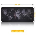 Tapis de Souris XXL Carte du Monde - CrazyWorth