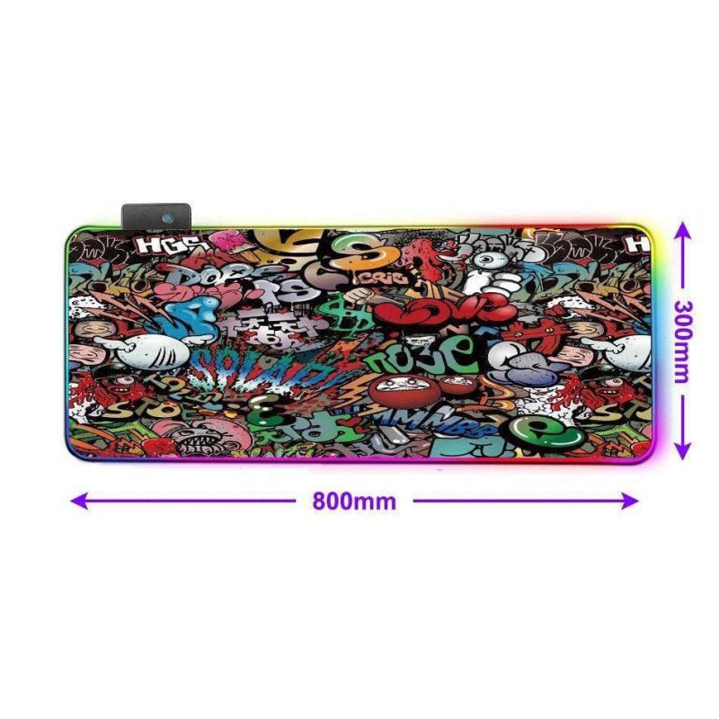 Tapis de Souris RGB XXL Tag - CrazyWorth