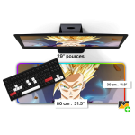 Tapis de Souris Personnalisable RGB 80x30 cm - CrazyWorth