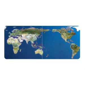Tapis de souris XXL  présentation du monde - CrazyWorth