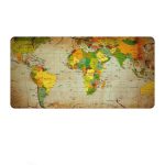 Tapis de souris XXL  ancienne carte du monde - CrazyWorth
