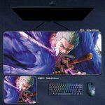 Tapis de souris one piece "Zoro en furie" - CrazyWorth