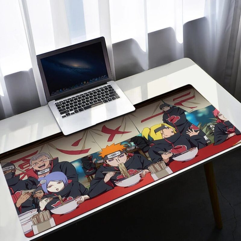 Tapis de souris Akatsuki mange des ramen - CrazyWorth