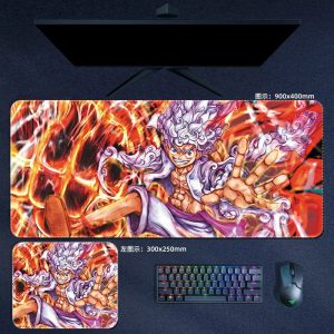 Tapis de souris "Luffy dieu soleil Nika" - CrazyWorth