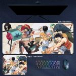 Tapis de souris one piece "Et c'est parti" - CrazyWorth