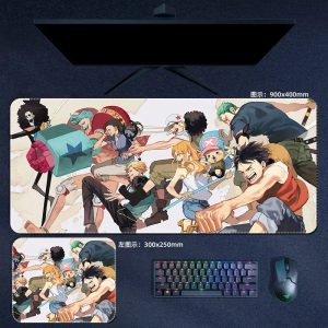 Tapis de souris one piece "Et c'est parti" - CrazyWorth