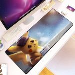 Tapis de souris Pokemon Pikachu triste visuel 3D - CrazyWorth