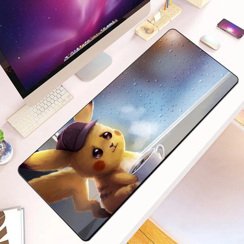 Tapis de souris Pokemon Pikachu triste visuel 3D - CrazyWorth