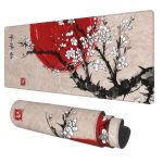 Tapis de souris XXL Fleur de cerisier blanche - CrazyWorth