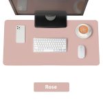 Tapis de souris XXL cuir rose - CrazyWorth