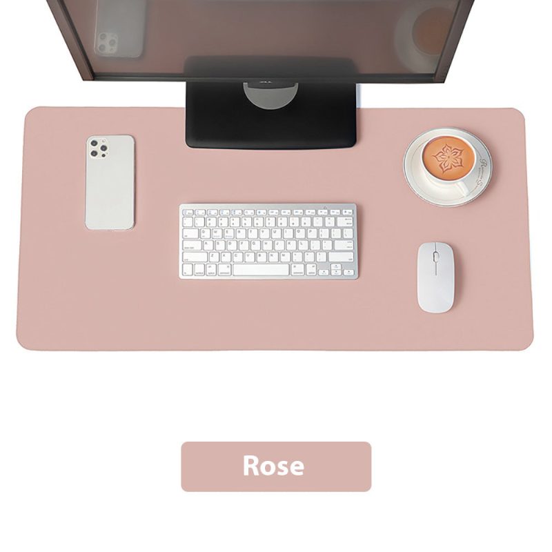 Tapis de souris XXL cuir rose - CrazyWorth
