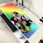 Tapis de souris manga hunter x hunter fond arc-en-ciel - CrazyWorth