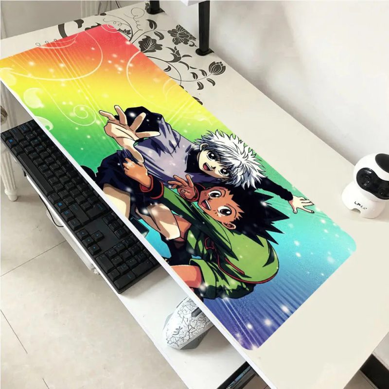 Tapis de souris manga hunter x hunter fond arc-en-ciel - CrazyWorth