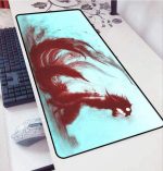 Tapis de Souris Manga Renard à Neuf Queues - CrazyWorth