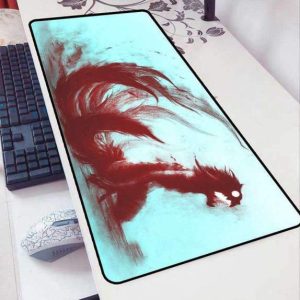 Tapis de Souris Manga Renard à Neuf Queues - CrazyWorth