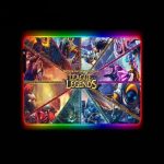 Tapis de Souris RGB XL Champions Lol - CrazyWorth