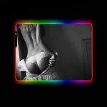 Tapis de Souris RGB XL Fille Sexy - CrazyWorth