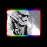 Tapis de souris Rgb stormtrooper blanc - CrazyWorth