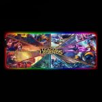 Tapis de Souris RGB XXL Champions Lol - CrazyWorth