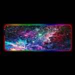 Tapis de Souris RGB XXL Espace Coloré - CrazyWorth
