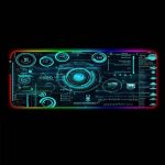 Tapis de Souris RGB XXL Information Technologique - CrazyWorth