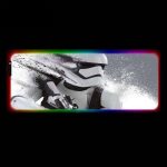 Tapis de souris XXL Rgb stormtrooper blanc - CrazyWorth