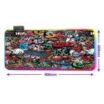 Tapis de Souris RGB XXL Tag - CrazyWorth