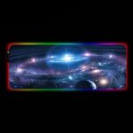 Tapis de Souris RGB XXL Voie Lactée - CrazyWorth
