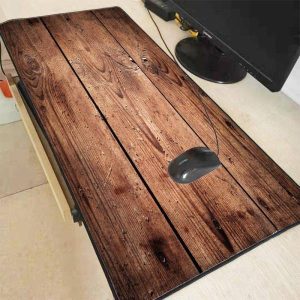 Tapis de Souris XXL Bois Brun - CrazyWorth