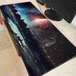 Tapis de Souris XXL Lune Coloré - CrazyWorth