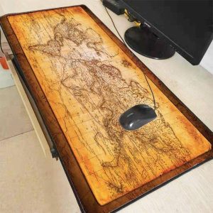Tapis de Souris XXL Mappemonde ancienne - CrazyWorth