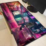 Tapis de souris XXL Nuit Rose - CrazyWorth