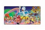 Tapis de souris manga Rick et Morty Course Poursuite - CrazyWorth