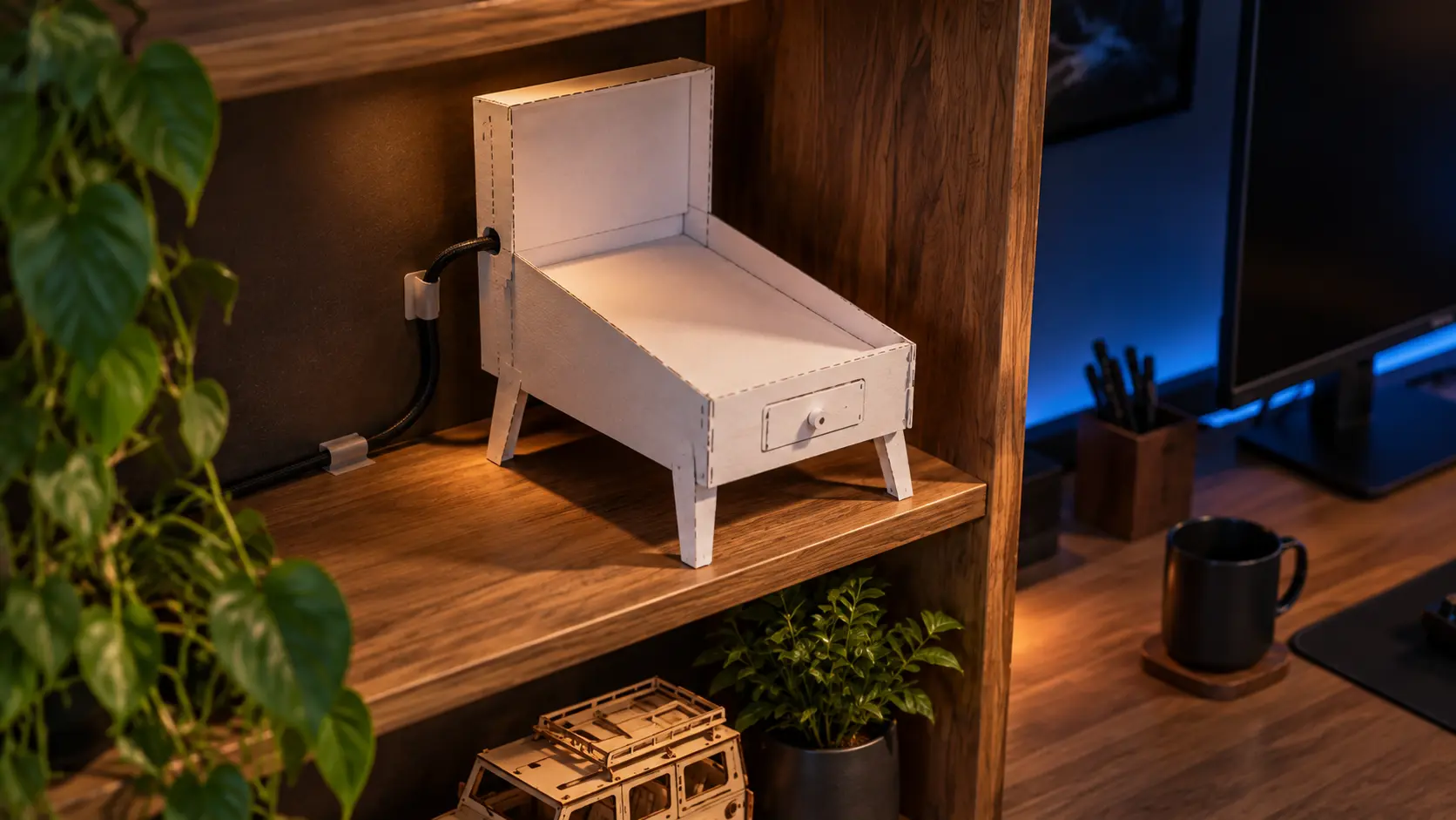 Illustration 2 pour Décoration gaming en bois à assembler : 5 idées qui transforment un setup