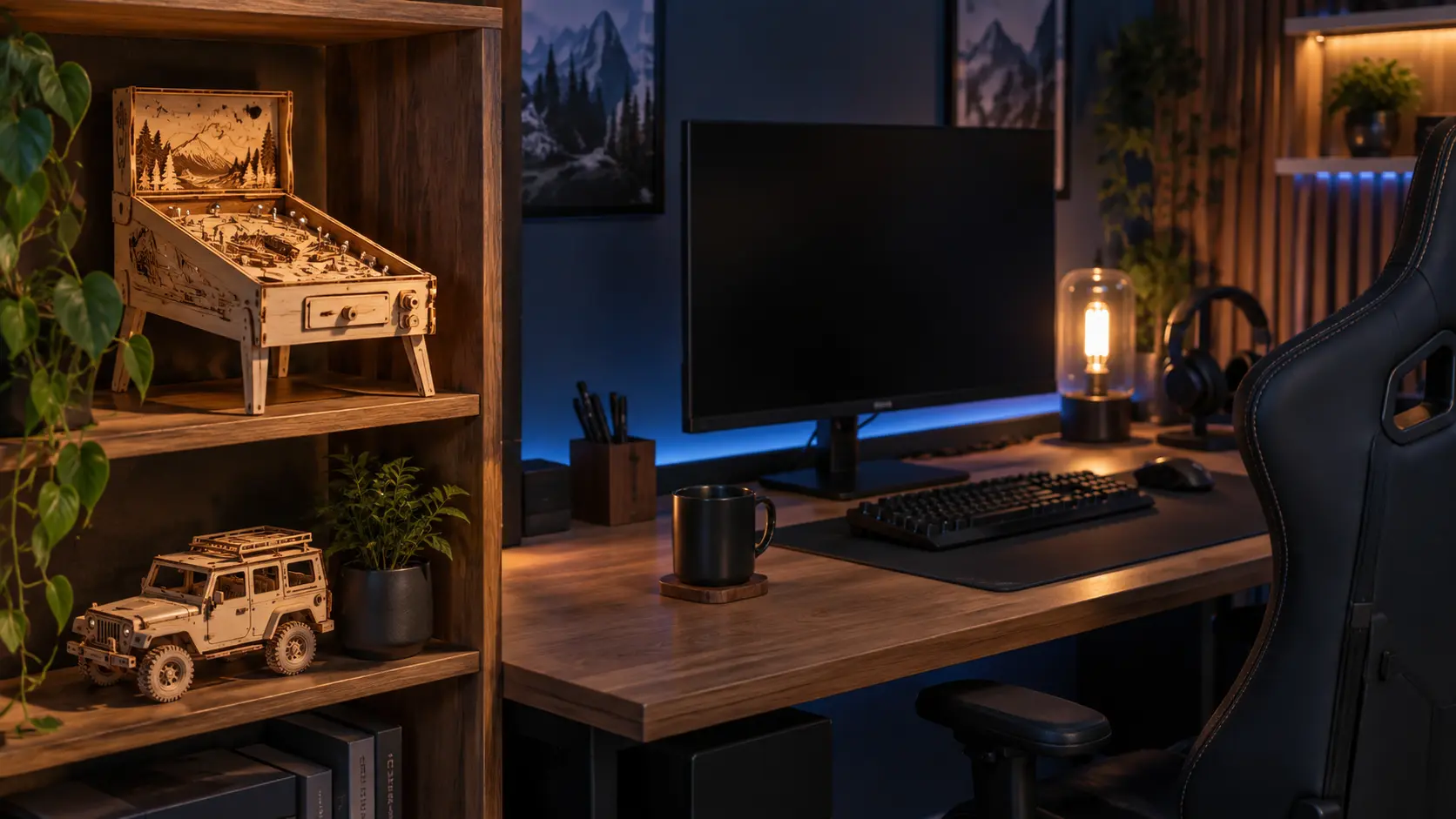 Décoration gaming en bois à assembler : 5 idées qui transforment un setup